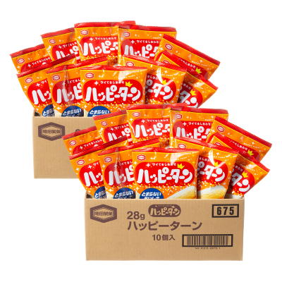亀田製菓　２８ｇハッピーターン　１０袋入×２箱