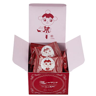 野村煎豆加工店　ミレーサンド　いちご風味3