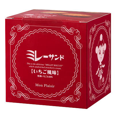 野村煎豆加工店　ミレーサンド　いちご風味4