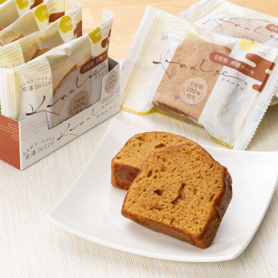 金澤Ｄｏｌｃｅ　カナルチェ　全粒粉　黒糖ケーキ　１０個入