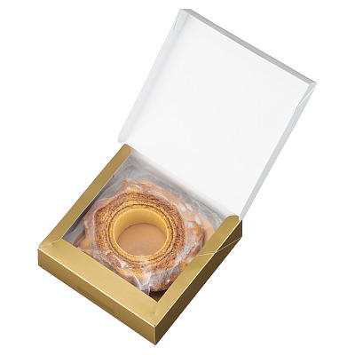 ラ・ベットラ・ダ・オチアイ　バウムクーヘン（オレンジピール入り）3