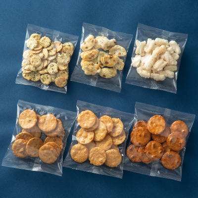 秋田いなふく米菓　６種あられせんべいミックス2