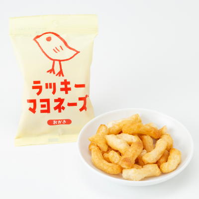 ラッキーマヨネーズおかき　１２パックセット2