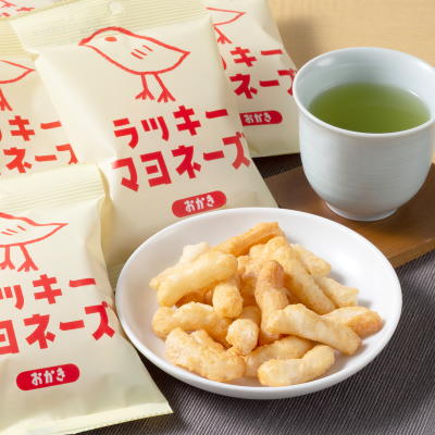 ラッキーマヨネーズおかき　１２パックセット4