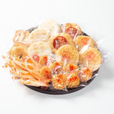 亀田のバラエティおせんべい箱2