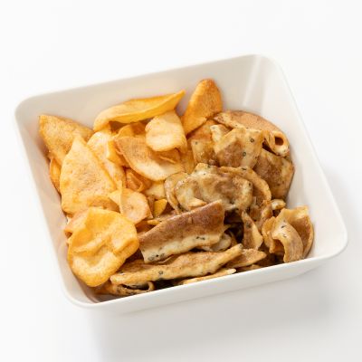 かわらけ薄切りかりんとう（チェダーチーズ・あん入り黒蜜）3