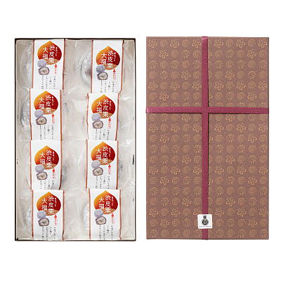 新杵堂　まるごと渋皮栗大福　８個入4