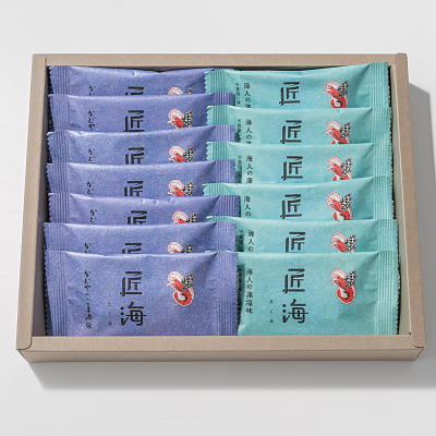 カルビー　かっぱえびせん匠海２種詰合せ　１３枚入3