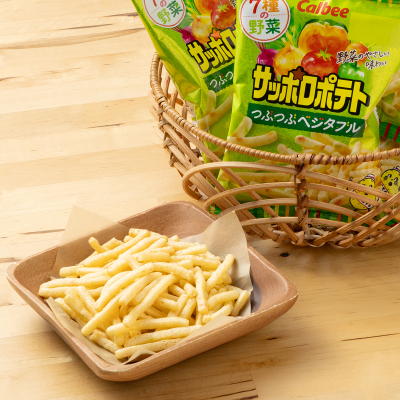 カルビー 24gサッポロポテトつぶつぶベジタブル 24袋入3