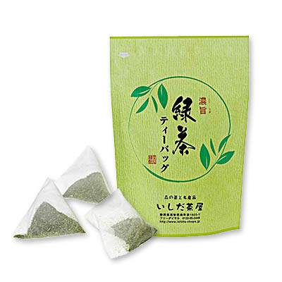 いしだ茶屋　濃旨緑茶ティーバッグ
