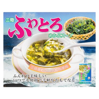 三陸ふわとろめかぶスープ　８個入