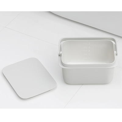 マーナ　バケツ　ホワイト2