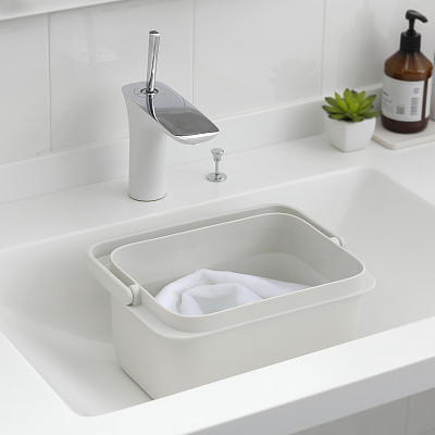 マーナ　バケツ　ホワイト3