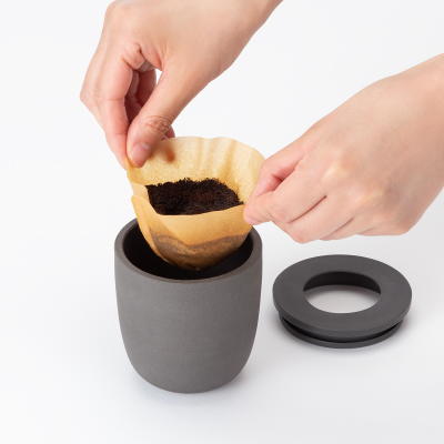 マーナ コーヒーかす消臭ポット2