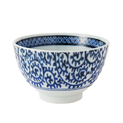 タコ唐草煎茶碗　５客揃2