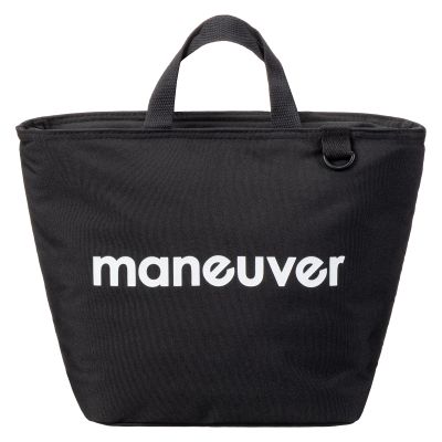 保冷ランチトートバッグ　ｍａｎｅｕｖｅｒ　Ｍ　ブラック