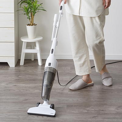 ツインバード　サイクロンスティック型クリーナー　ＴＣ－Ｅ１２３ＳＢＫ　スケルトンブラック3