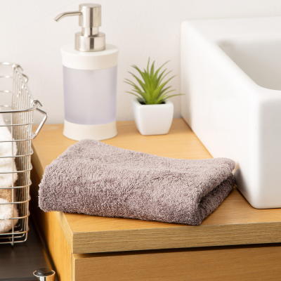 ｌｉｌ　圧縮フェイスタオル　グレー4