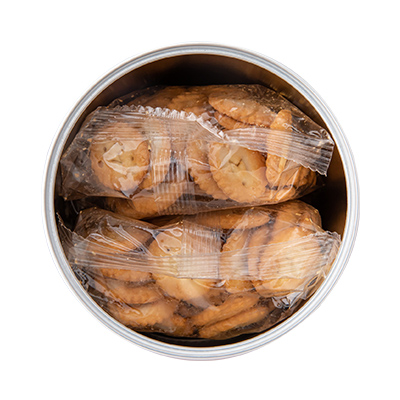 あたり前田のクラッカー 保存缶2