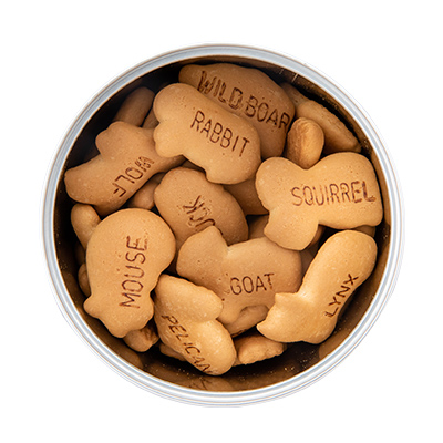 ギンビス×ＩＺＡＭＥＳＨＩ　厚焼きたべっ子どうぶつ缶2