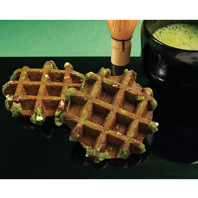 ★冬期限定★　マネケン　ベルギーワッフル　プレーン＆宇治抹茶2