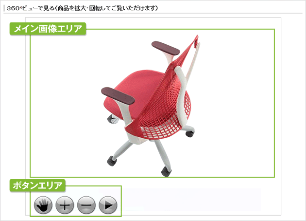 360°ビュー 画像