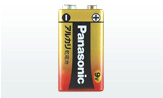画像：FDK　アルカリ乾電池Premium9V形　6LR61FP（S）