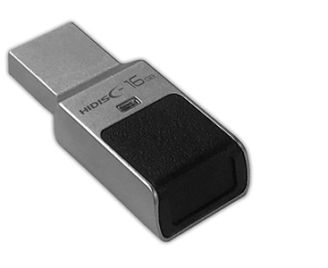 磁気研究所・指紋認証タイプUSBメモリー・HDUF131N16GFP3・16GB・USB3.0対応