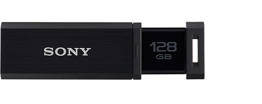 ソニー・ QXシリーズ ブラック・USM64GQX B・128GB・USB3.0対